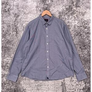 Untuckit Shirt XL Mens Houndstooth Wrinkle Free Long Sleeve Button